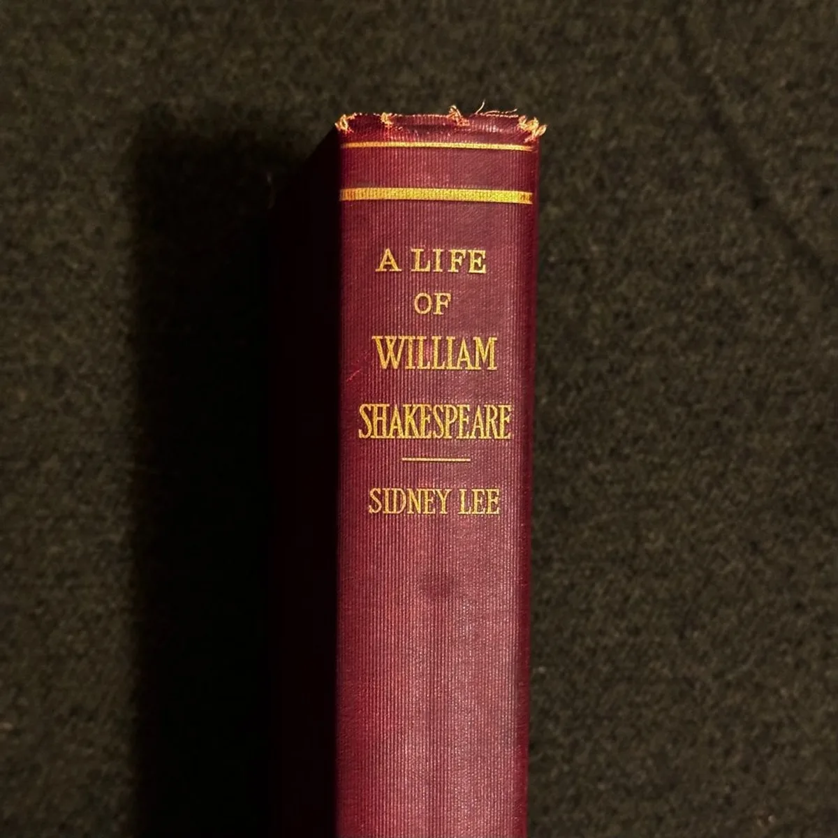 A Life of William Shakespeare by Sidney Lee